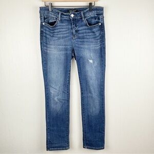 Judy Blue Jeans Womens 31 Blue Straight Fit Denim Stretch